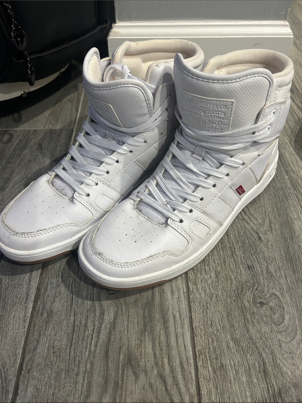 Levi's Men's White High-Top Sneakers